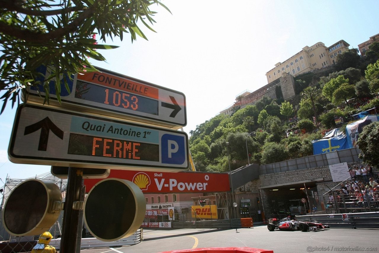 GP MONACO, 26.05.2011- First Practice Session, Lewis Hamilton (GBR), McLaren  Mercedes, MP4-26 