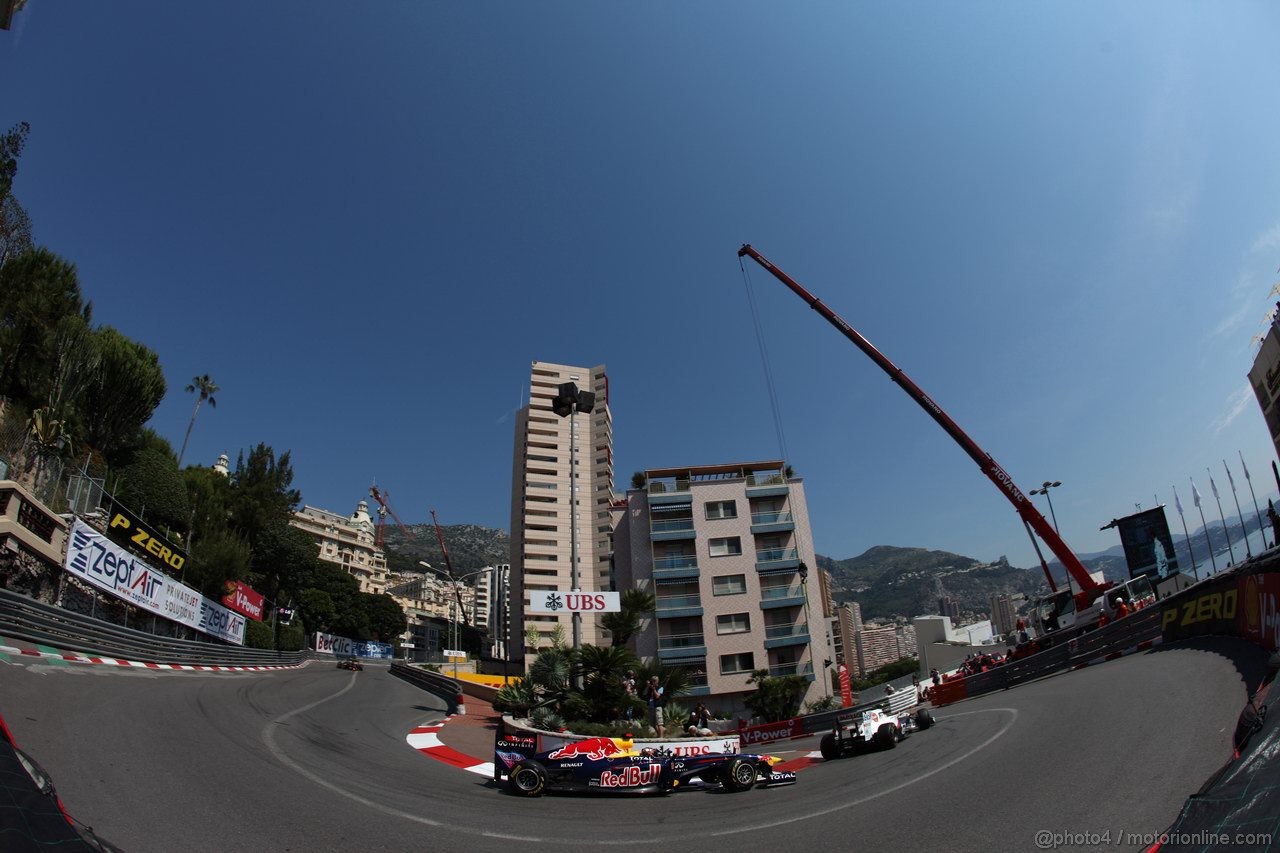 GP MONACO, 26.05.2011- First Practice Session, Sebastian Vettel (GER), Red Bull Racing, RB7 