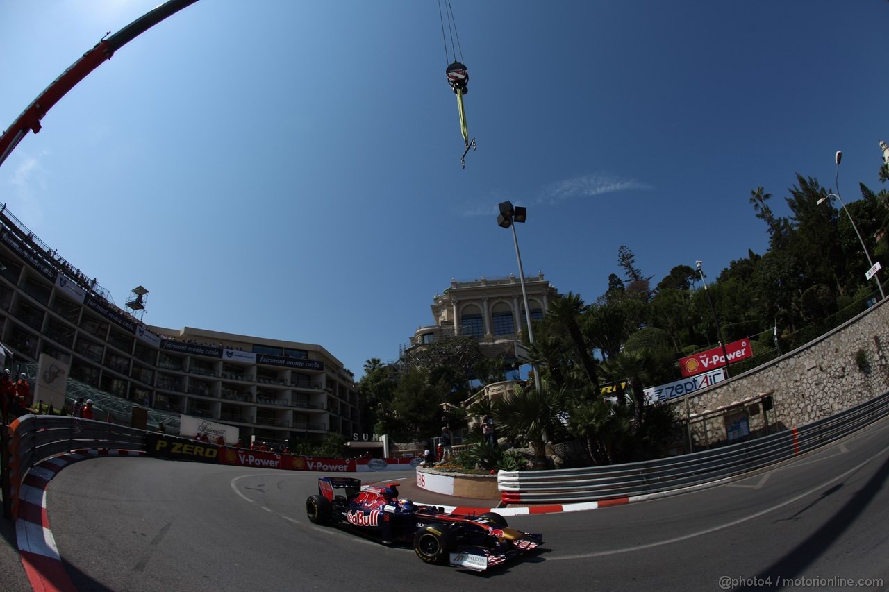 GP MONACO, 26.05.2011- First Practice Session, Daniel Ricciardo (AUS), Test Driver Scuderia Toro Rosso, STR6 