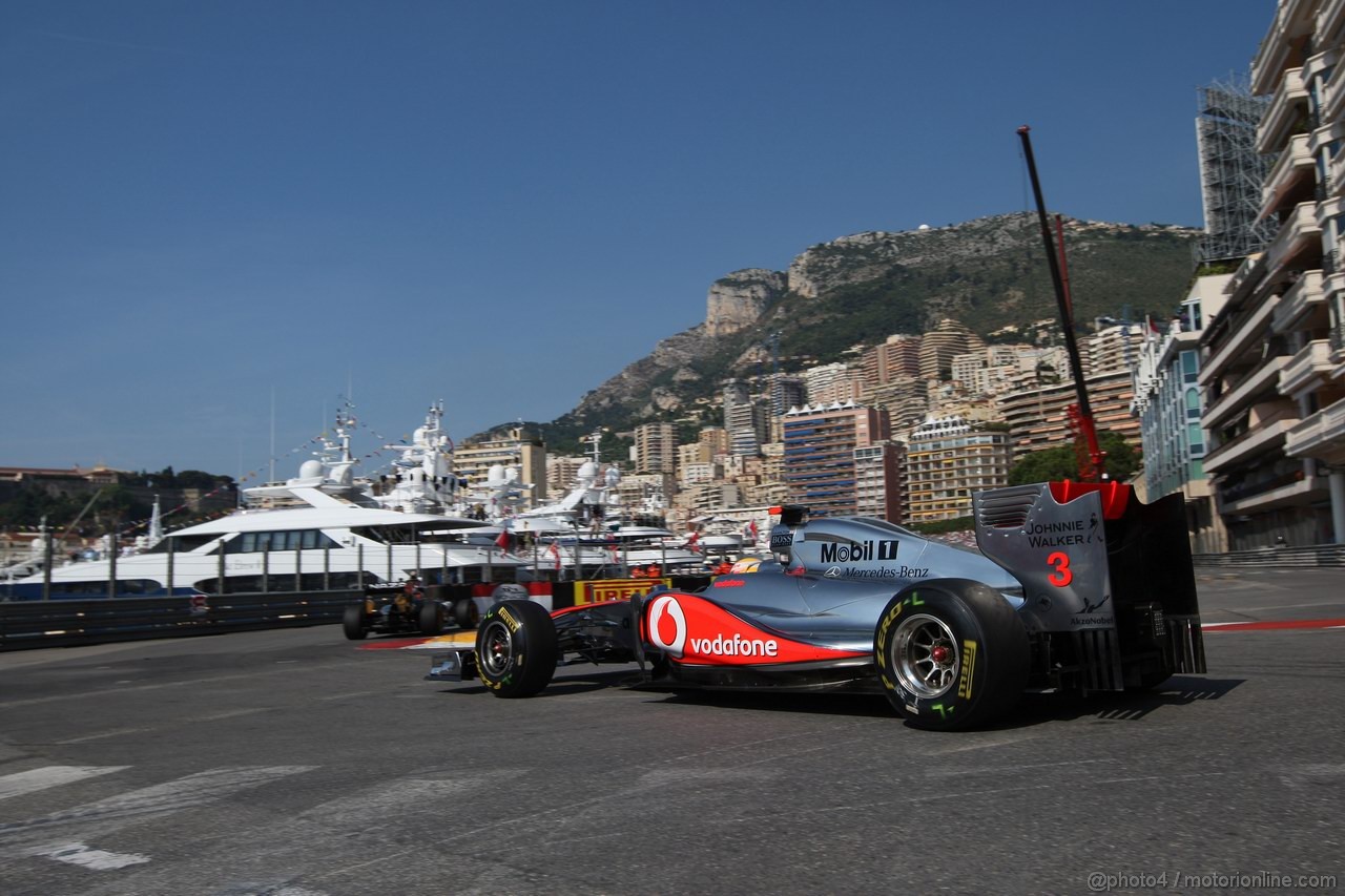 GP MONACO, 26.05.2011- First Practice Session, Lewis Hamilton (GBR), McLaren  Mercedes, MP4-26 