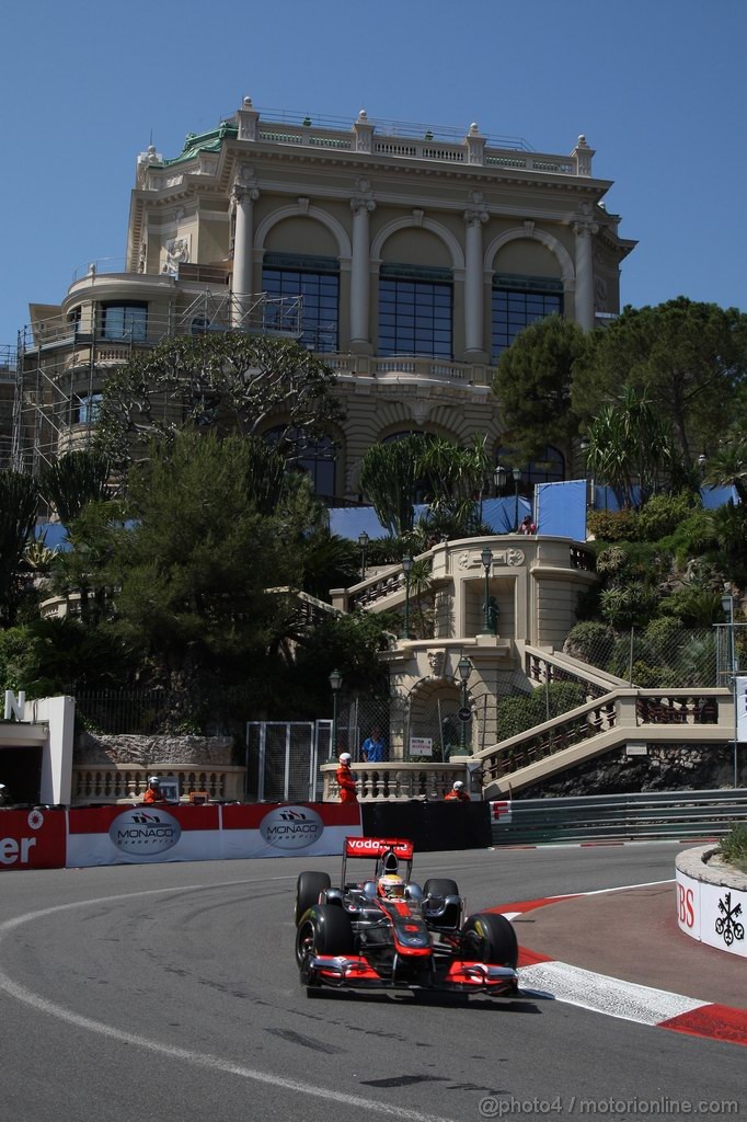 GP MONACO, 26.05.2011- First Practice Session, Lewis Hamilton (GBR), McLaren  Mercedes, MP4-26 