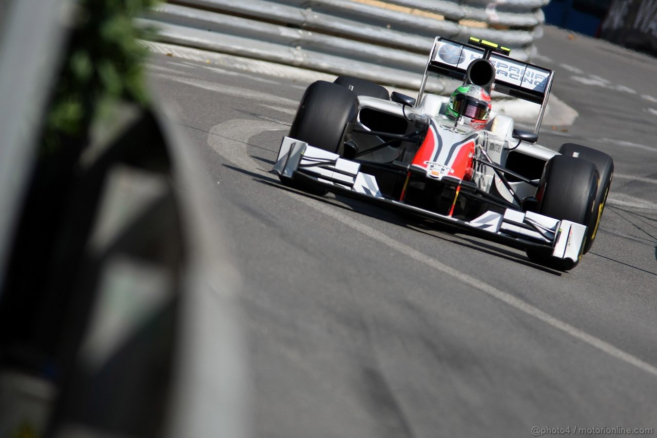 GP MONACO, 26.05.2011- First Practice Session, Vitantonio Liuzzi (ITA), Hispania Racing F1 Team, HRT  