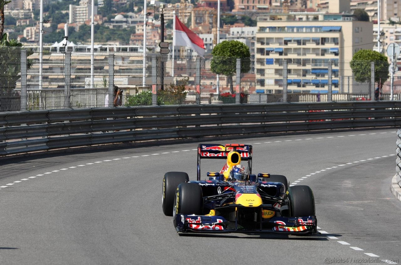 GP MONACO, 26.05.2011- First Practice Session, Sebastian Vettel (GER), Red Bull Racing, RB7 