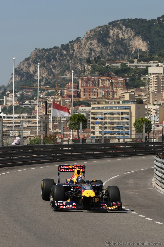 GP MONACO, 26.05.2011- First Practice Session, Sebastian Vettel (GER), Red Bull Racing, RB7 