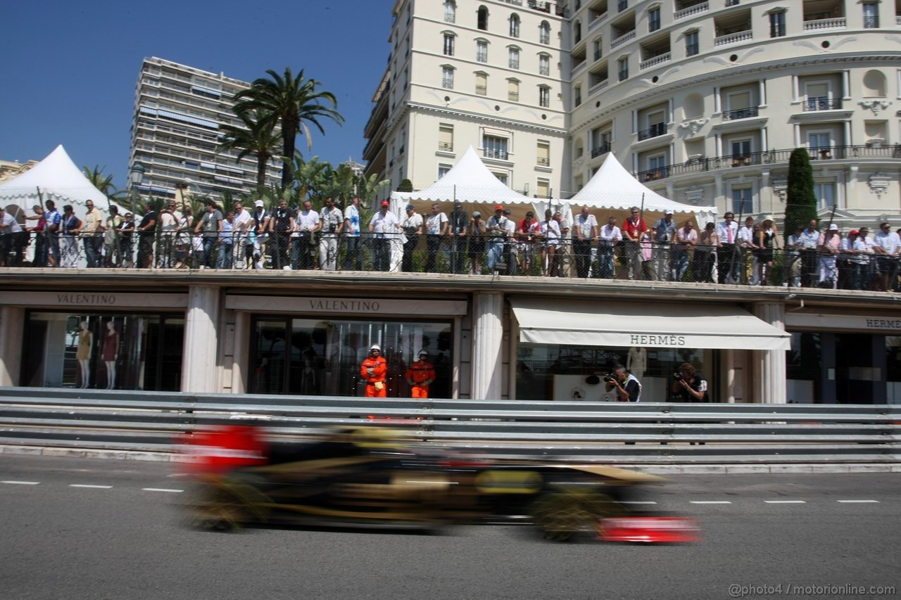GP MONACO, 26.05.2011- First Practice Session, Nick Heidfeld (GER) Lotus Renault GP R31  