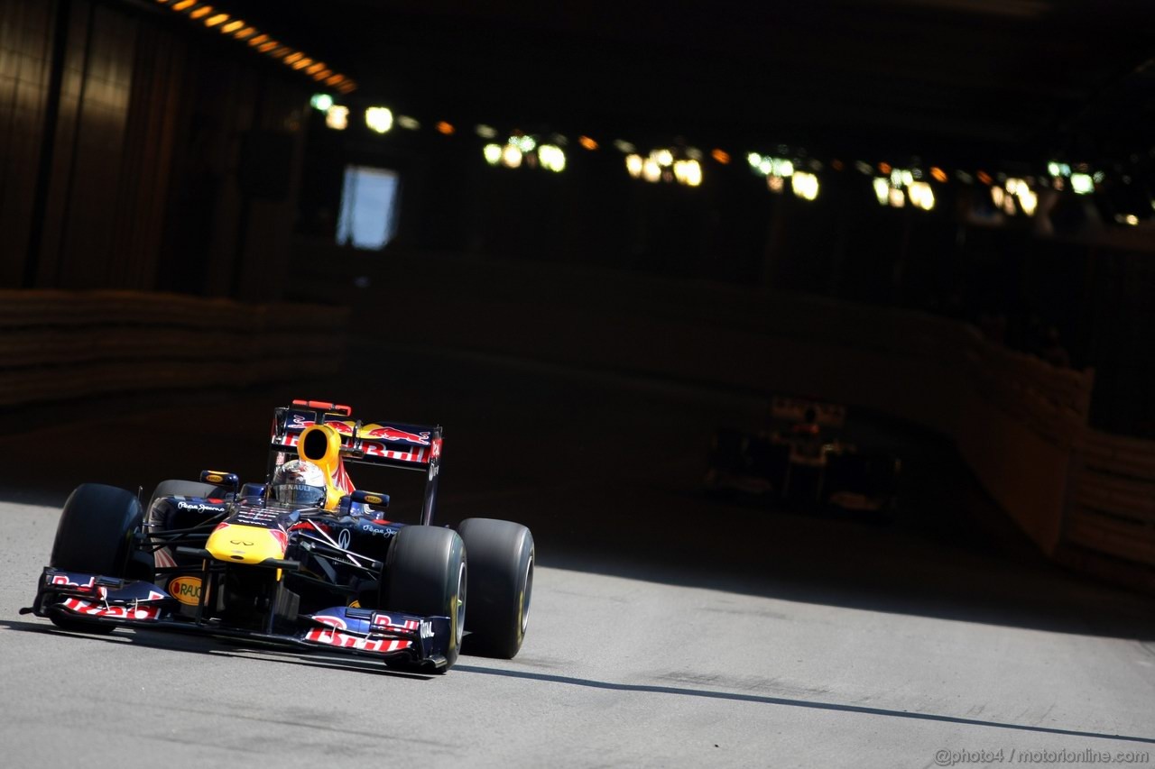 GP MONACO, 26.05.2011- First Practice Session, Sebastian Vettel (GER), Red Bull Racing, RB7 