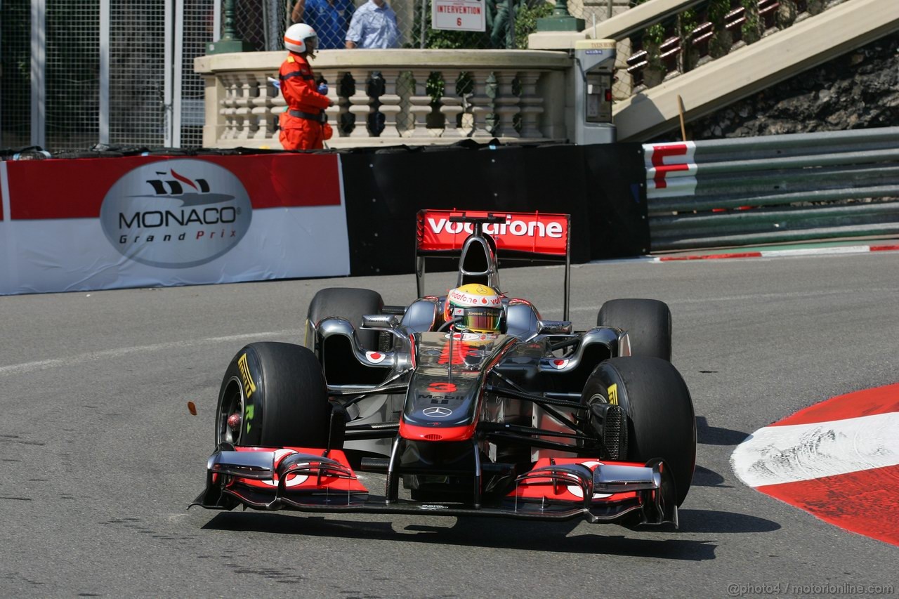 GP MONACO, 26.05.2011- First Practice Session, Lewis Hamilton (GBR), McLaren  Mercedes, MP4-26 