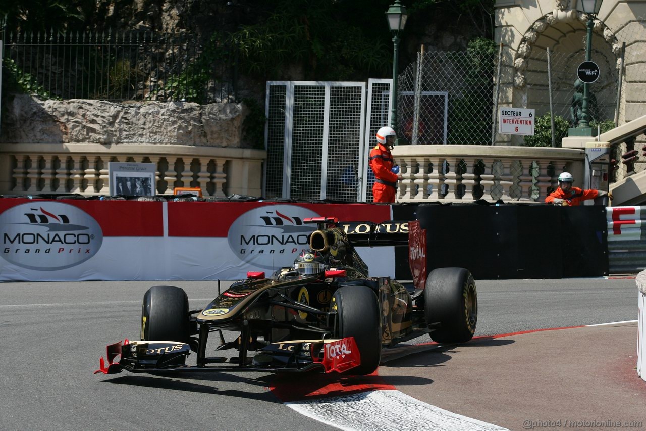 GP MONACO, 26.05.2011- First Practice Session, Nick Heidfeld (GER) Lotus Renault GP R31  
