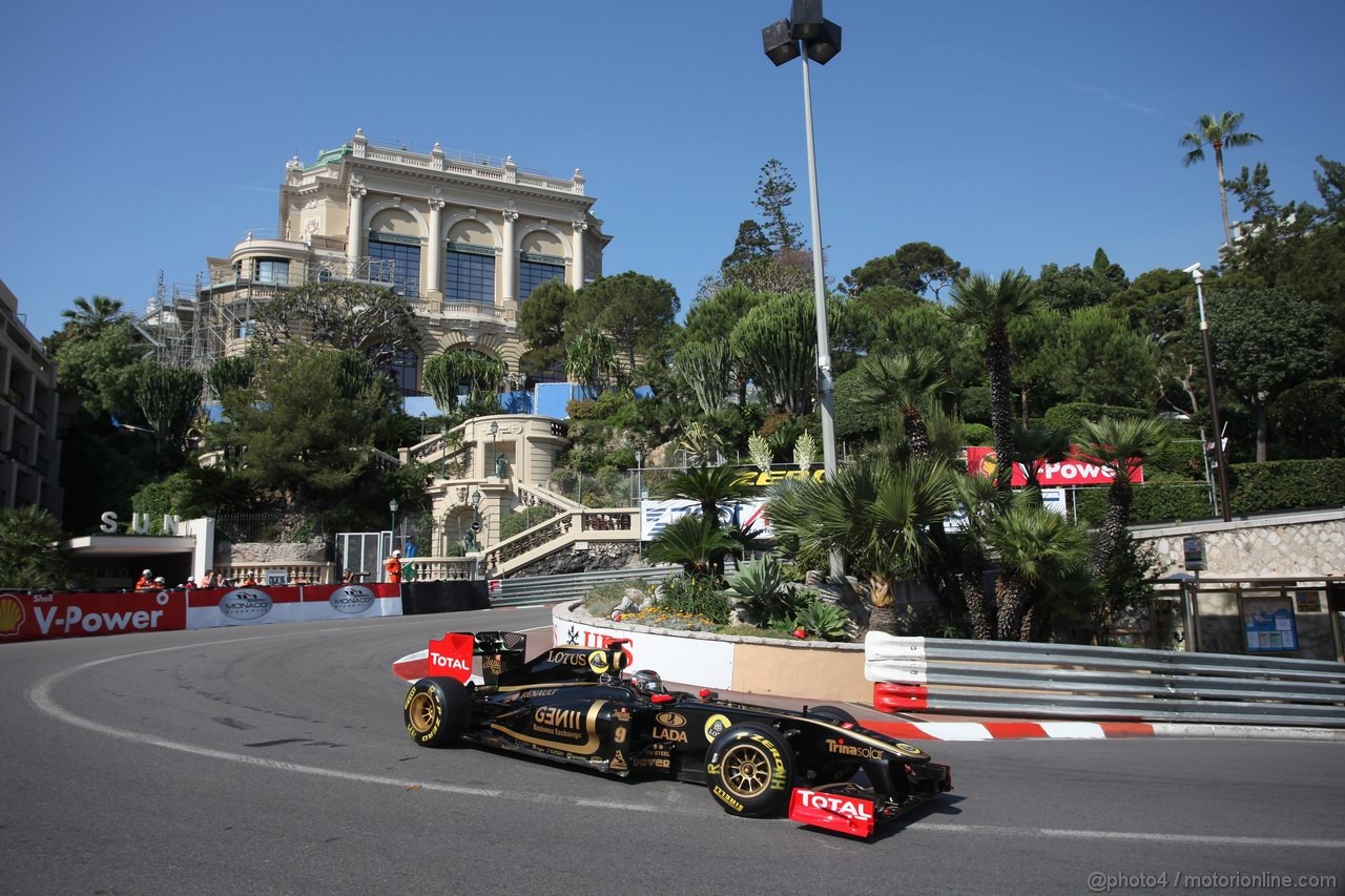 GP MONACO, 26.05.2011- First Practice Session, Nick Heidfeld (GER) Lotus Renault GP R31  