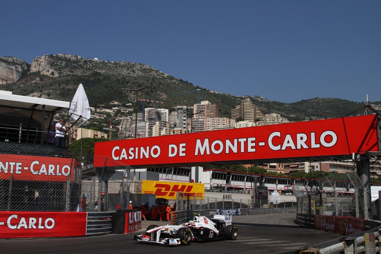 GP MONACO, 26.05.2011- First Practice Session, Pastor Maldonado (VEN), Williams FW33 