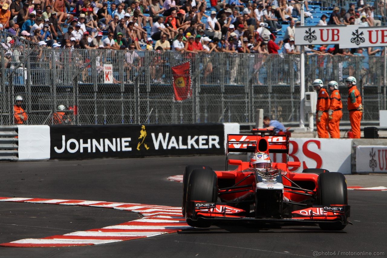 GP MONACO, 26.05.2011- First Practice Session, Timo Glock (GER), Marussia Virgin Racing VR-02 