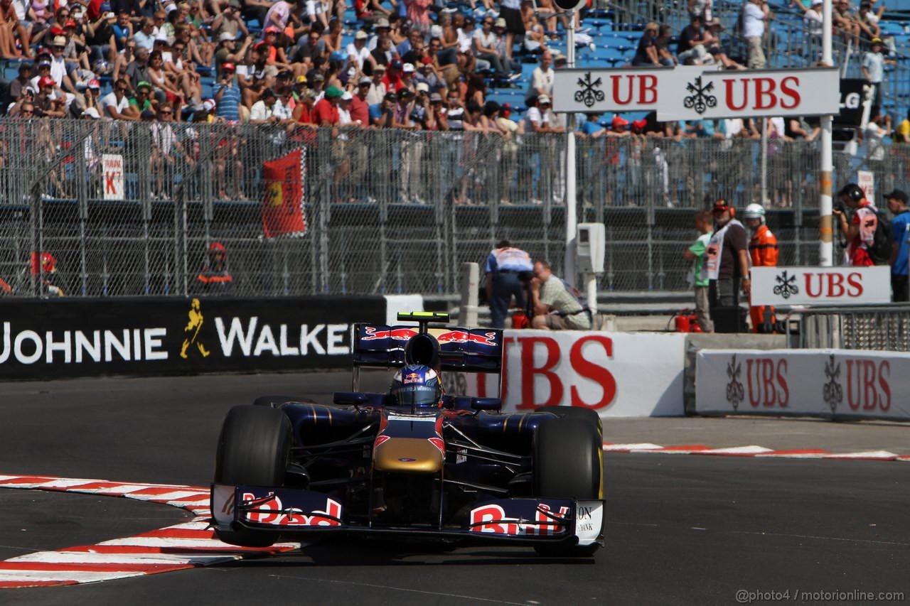 GP MONACO, 26.05.2011- First Practice Session, Daniel Ricciardo (AUS), Test Driver Scuderia Toro Rosso, STR6 
