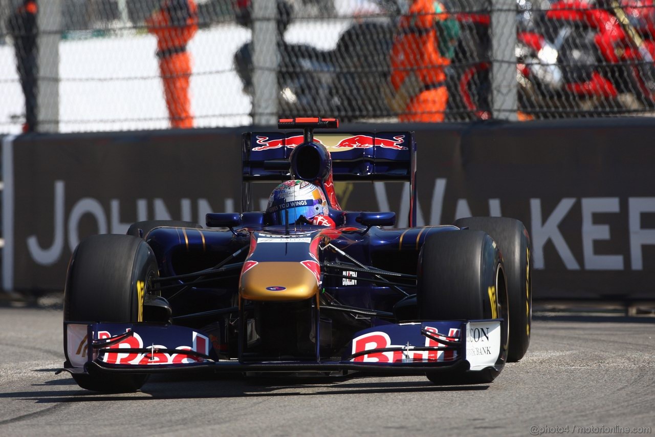 GP MONACO, 26.05.2011- First Practice Session, Sébastien Buemi (SUI), Scuderia Toro Rosso, STR6 