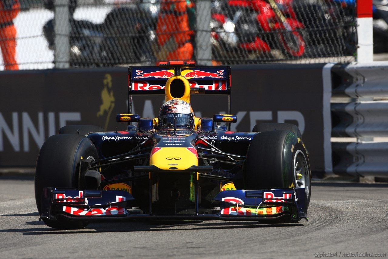 GP MONACO, 26.05.2011- First Practice Session, Sebastian Vettel (GER), Red Bull Racing, RB7 
