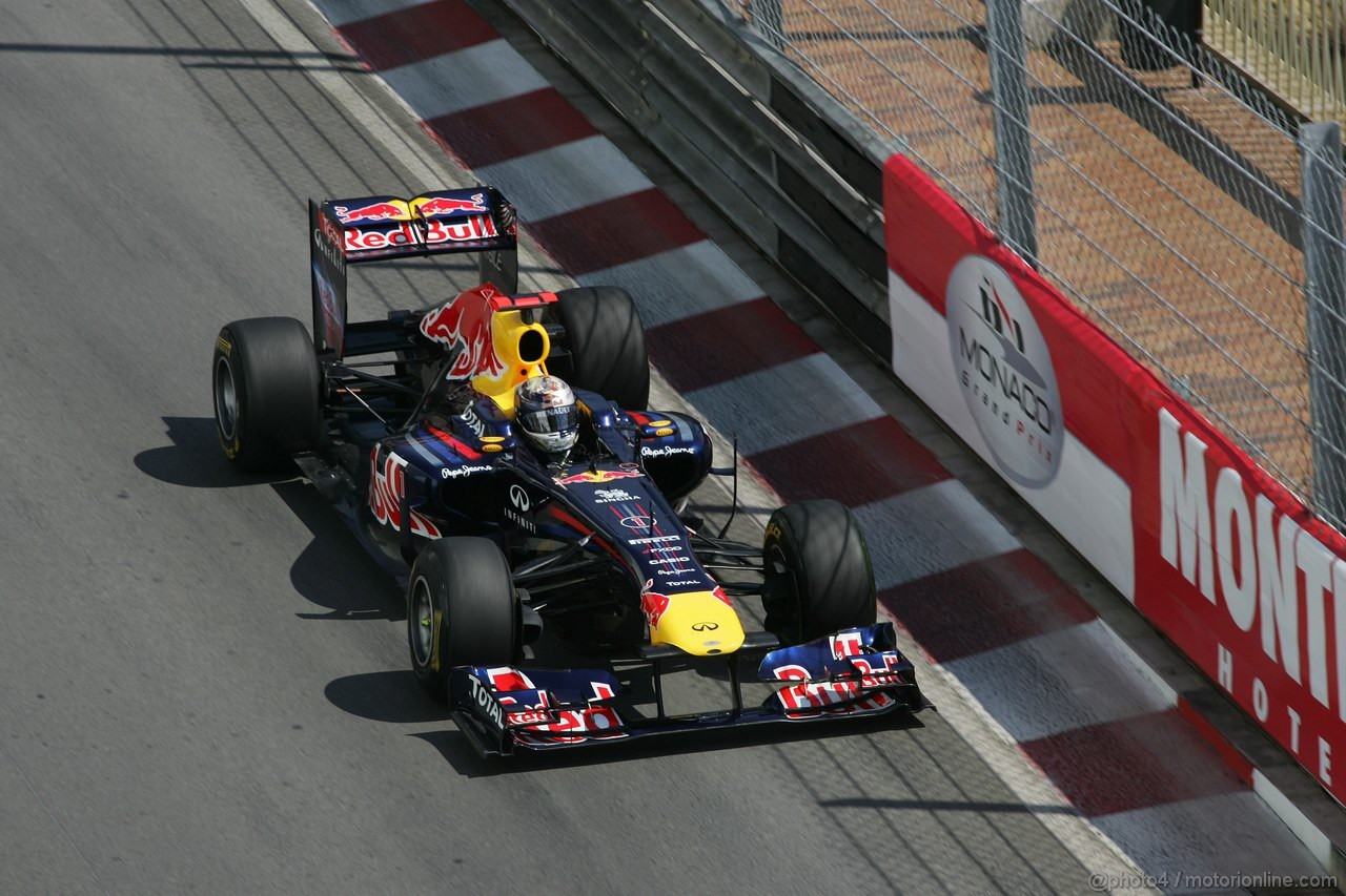 GP MONACO, 26.05.2011- First Practice Session, Sebastian Vettel (GER), Red Bull Racing, RB7 