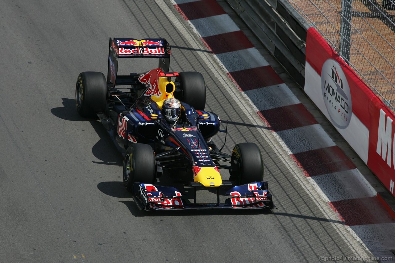 GP MONACO, 26.05.2011- First Practice Session, Sebastian Vettel (GER), Red Bull Racing, RB7 