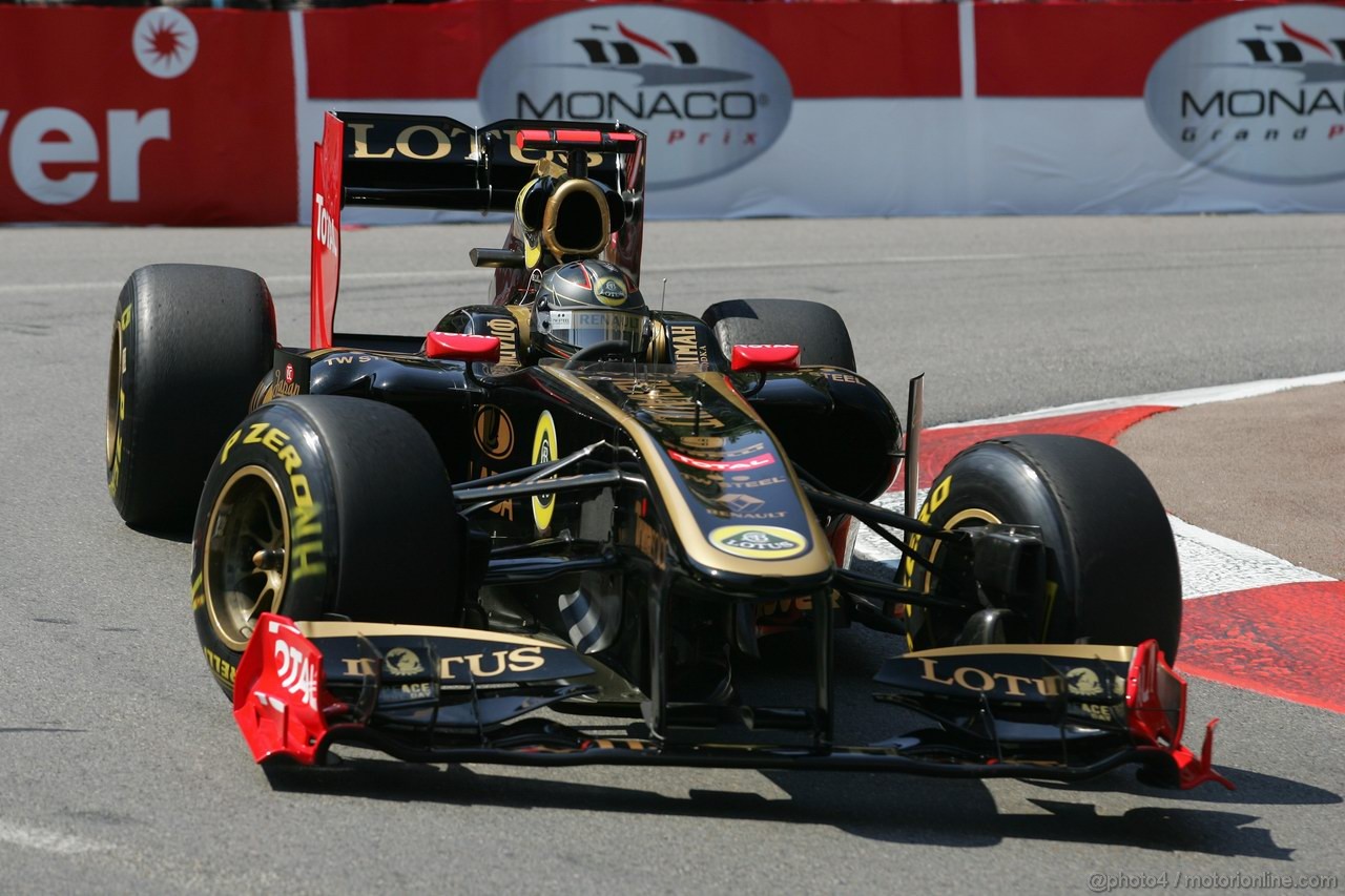 GP MONACO, 26.05.2011- First Practice Session, Nick Heidfeld (GER) Lotus Renault GP R31  