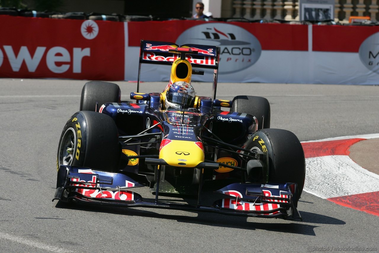 GP MONACO, 26.05.2011- First Practice Session, Sebastian Vettel (GER), Red Bull Racing, RB7 