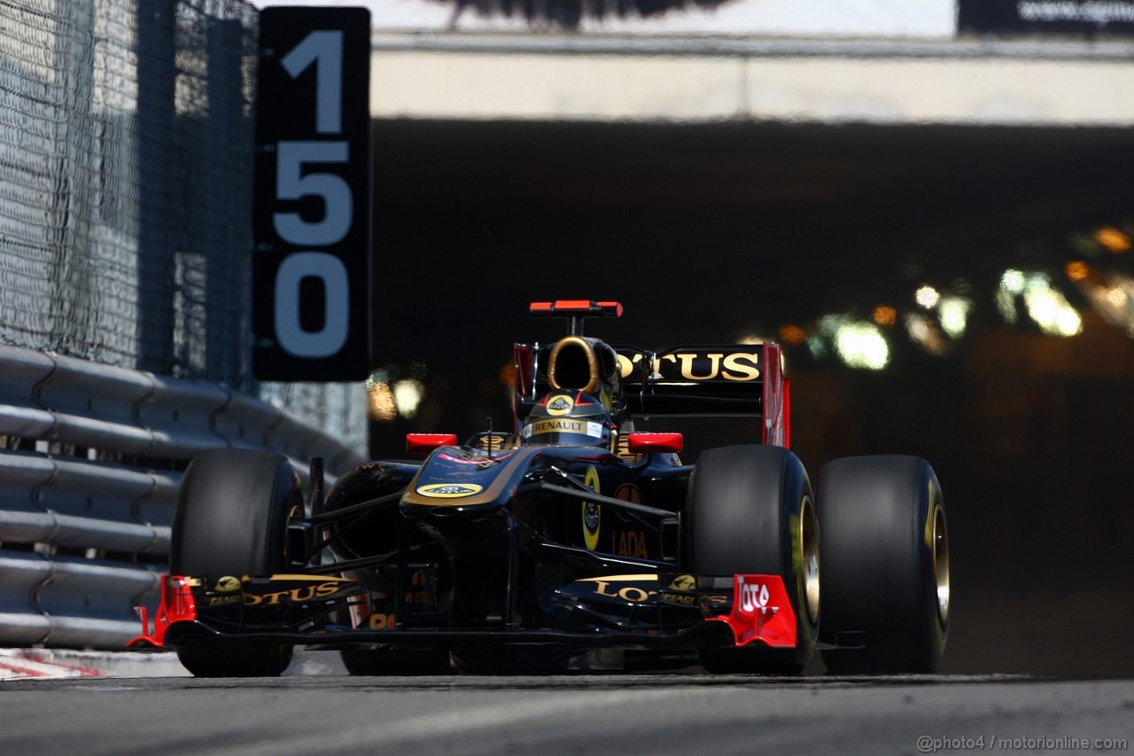 GP MONACO, 26.05.2011- Second Practice Session, Nick Heidfeld (GER) Lotus Renault GP R31  