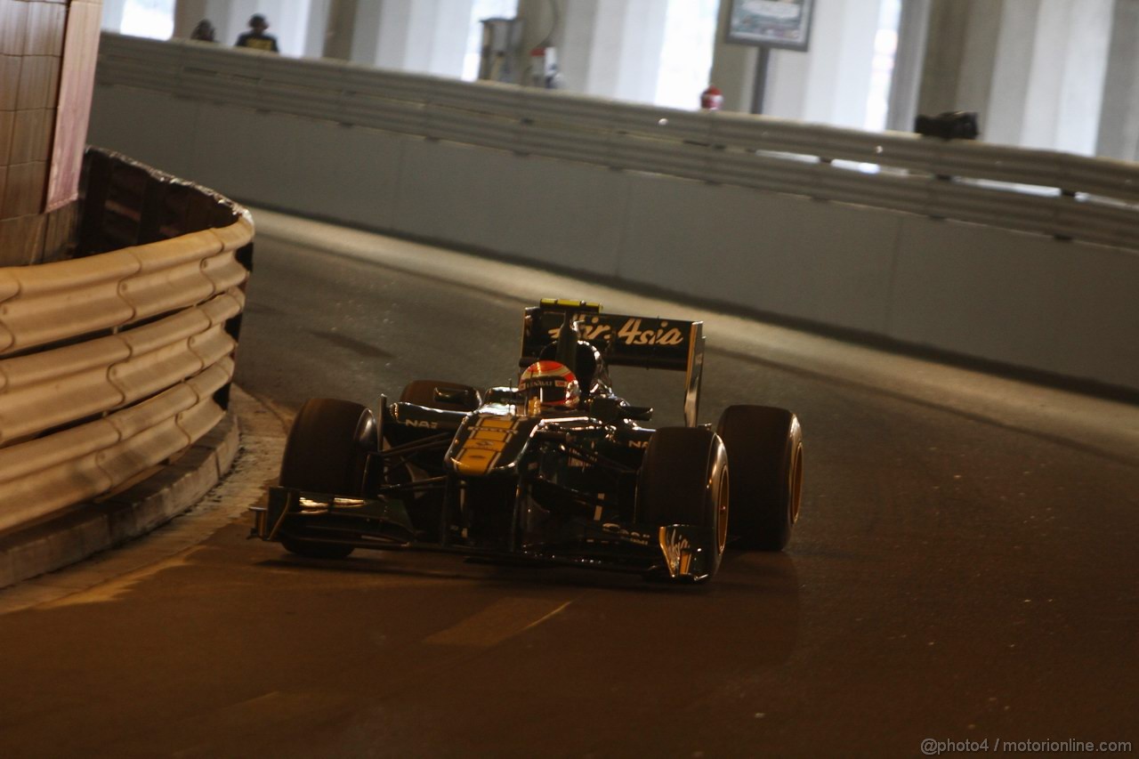 GP MONACO, 26.05.2011- Second Practice Session, Jarno Trulli (ITA), Team Lotus, TL11 