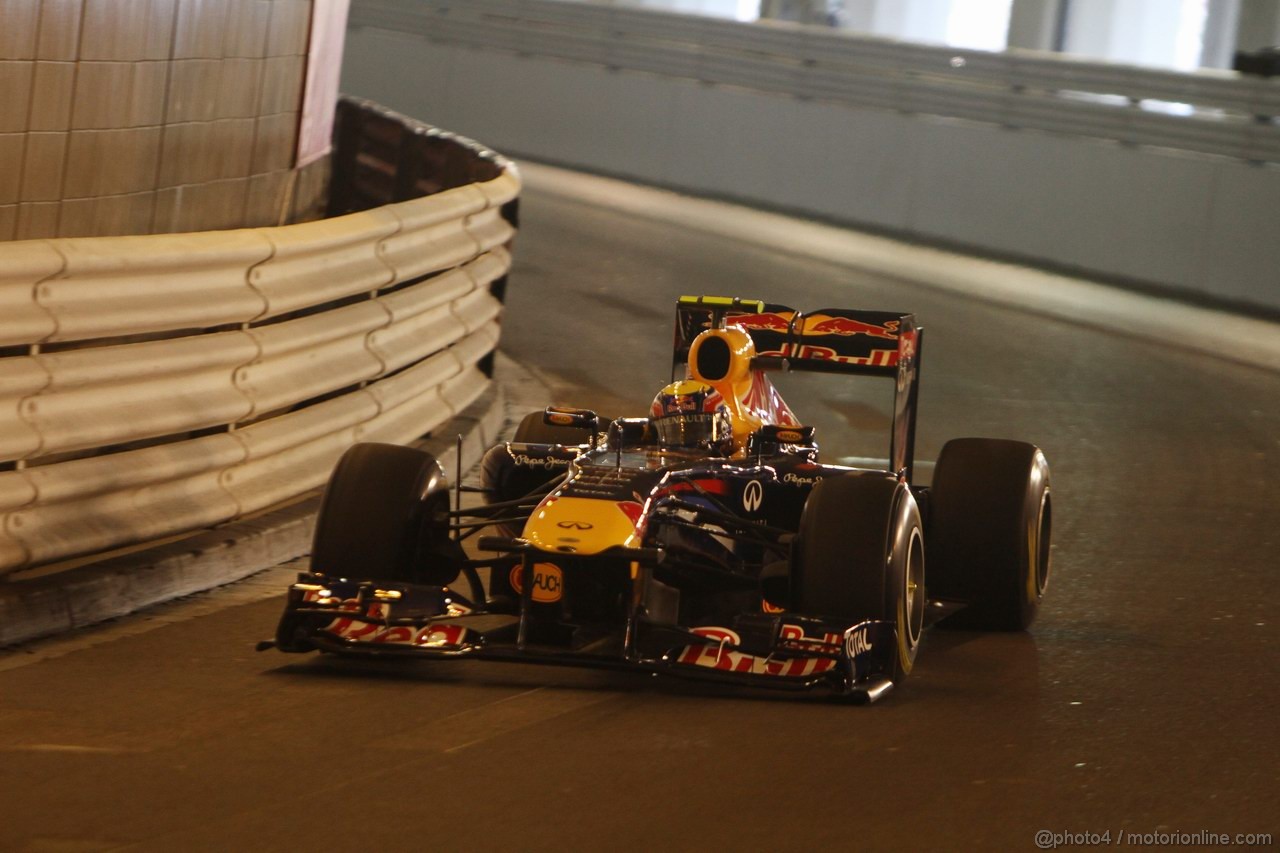 GP MONACO, 26.05.2011- Second Practice Session, Mark Webber (AUS), Red Bull Racing, RB7 