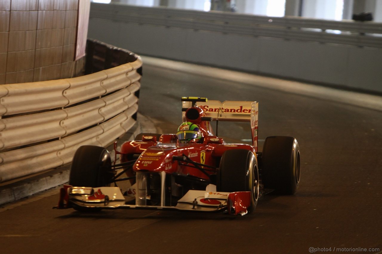 GP MONACO, 26.05.2011- Second Practice Session, Felipe Massa (BRA), Ferrari, F-150 Italia 