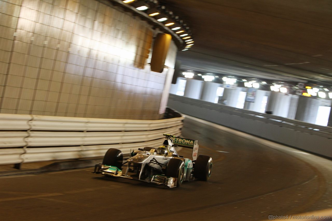 GP MONACO, 26.05.2011- Second Practice Session, Nico Rosberg (GER), Mercedes GP Petronas F1 Team, MGP W02 