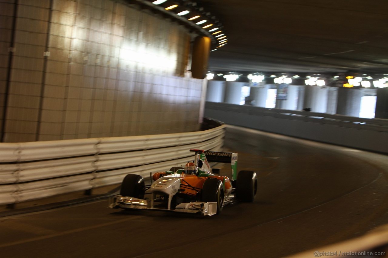 GP MONACO, 26.05.2011- Second Practice Session, Adrian Sutil (GER), Force India F1 Team, VJM04 