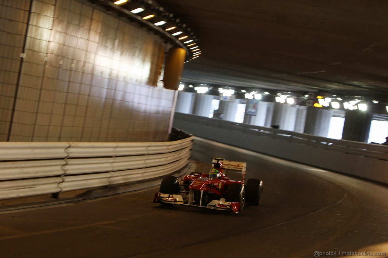 GP MONACO, 26.05.2011- Second Practice Session, Felipe Massa (BRA), Ferrari, F-150 Italia 