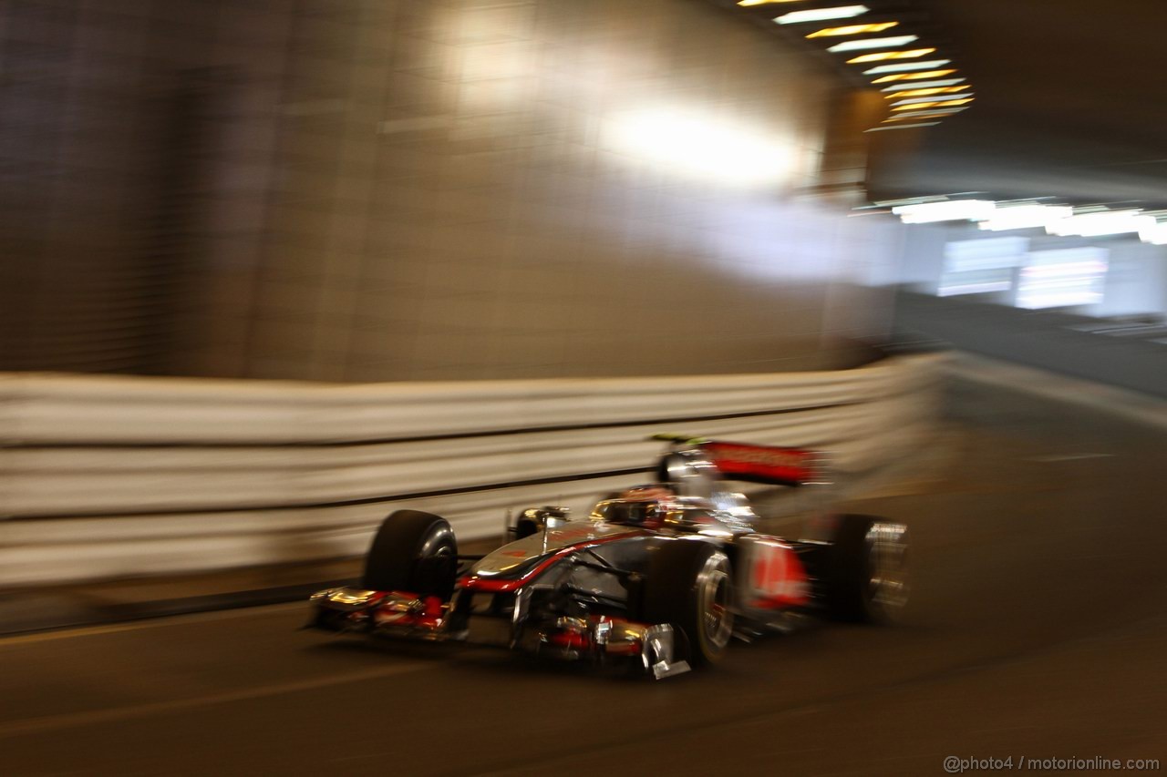 GP MONACO, 26.05.2011- Second Practice Session, Jenson Button (GBR), McLaren  Mercedes, MP4-26 