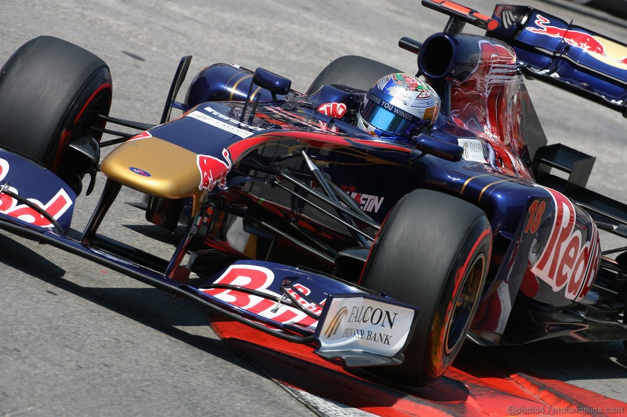 GP MONACO, 26.05.2011- Second Practice Session, Sébastien Buemi (SUI), Scuderia Toro Rosso, STR6 