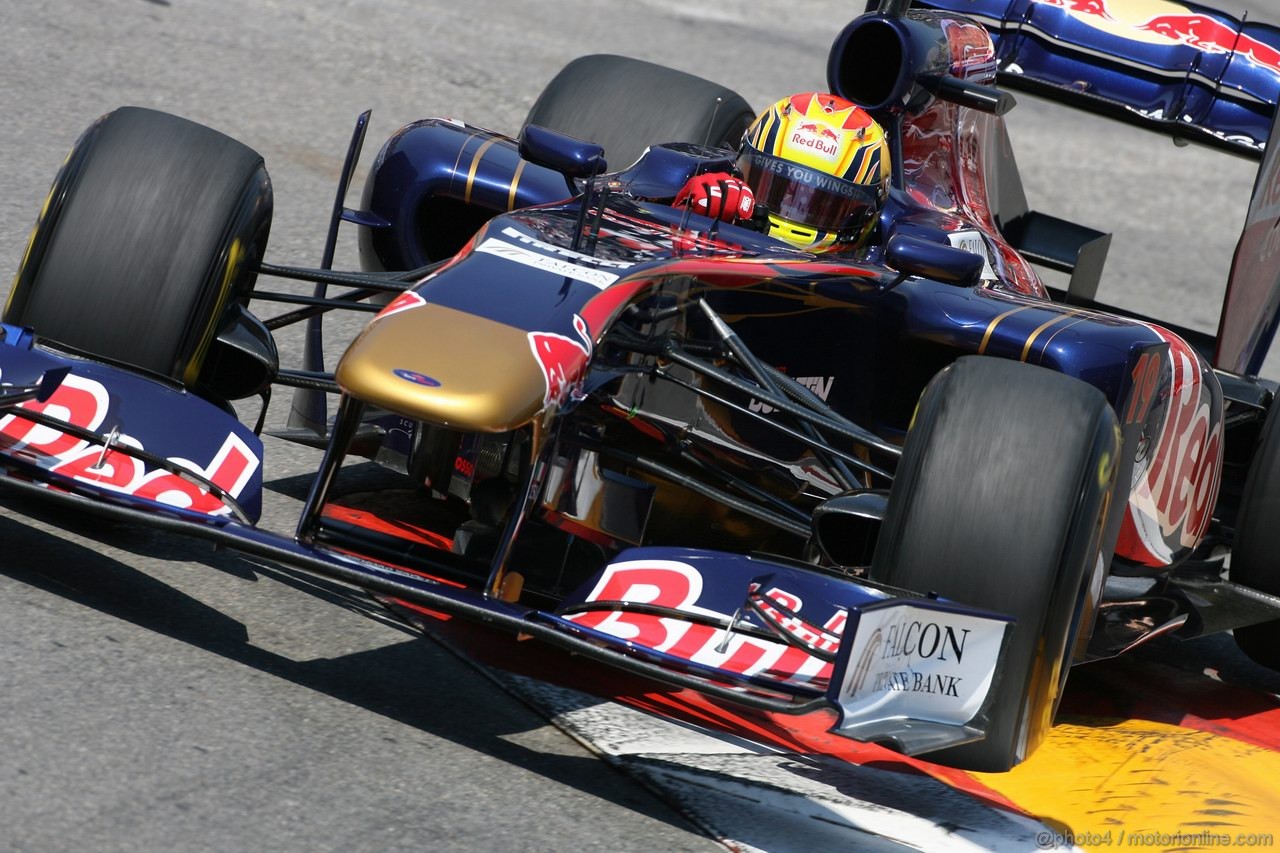 GP MONACO, 26.05.2011- Second Practice Session, Jaime Alguersuari (SPA), Scuderia Toro Rosso, STR6 