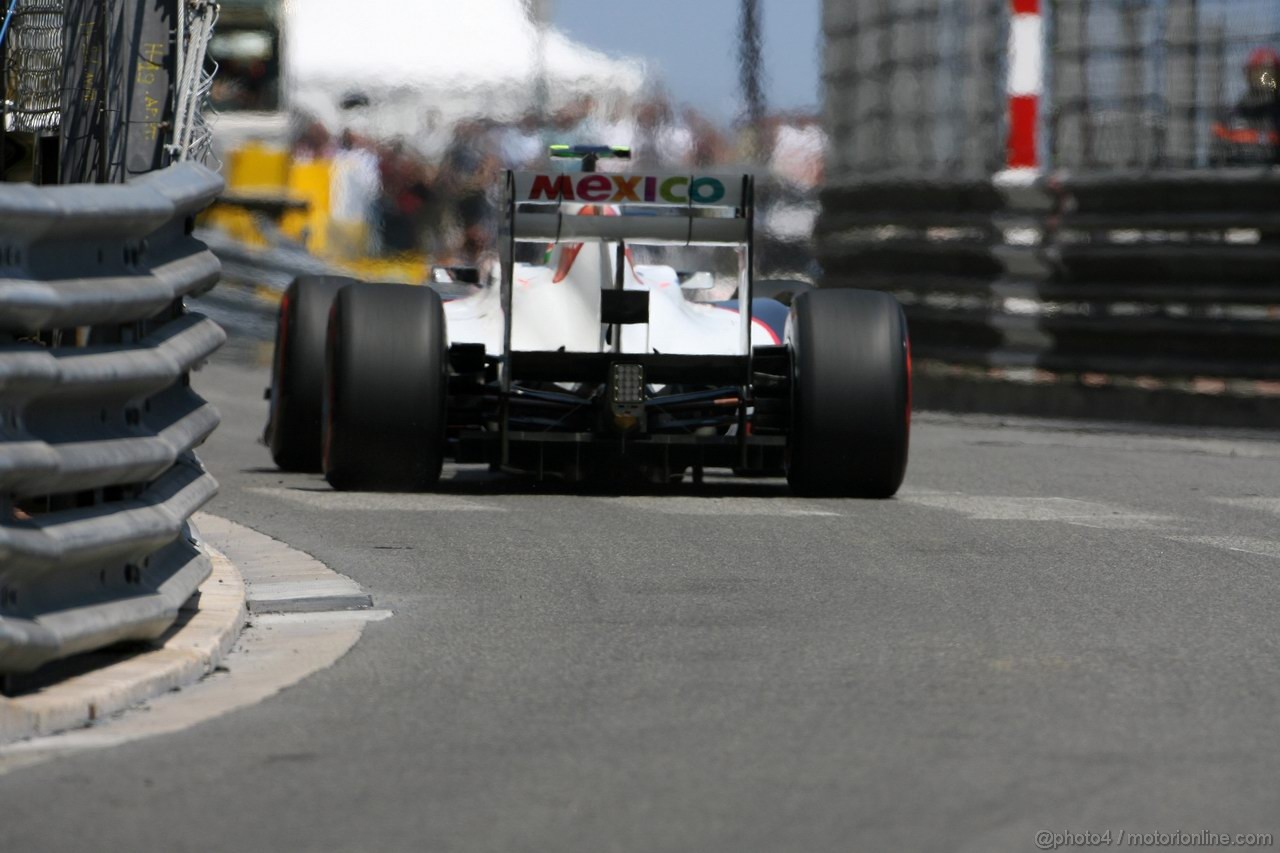 GP MONACO, 26.05.2011- Second Practice Session, Sergio Pérez (MEX), Sauber F1 Team C30 