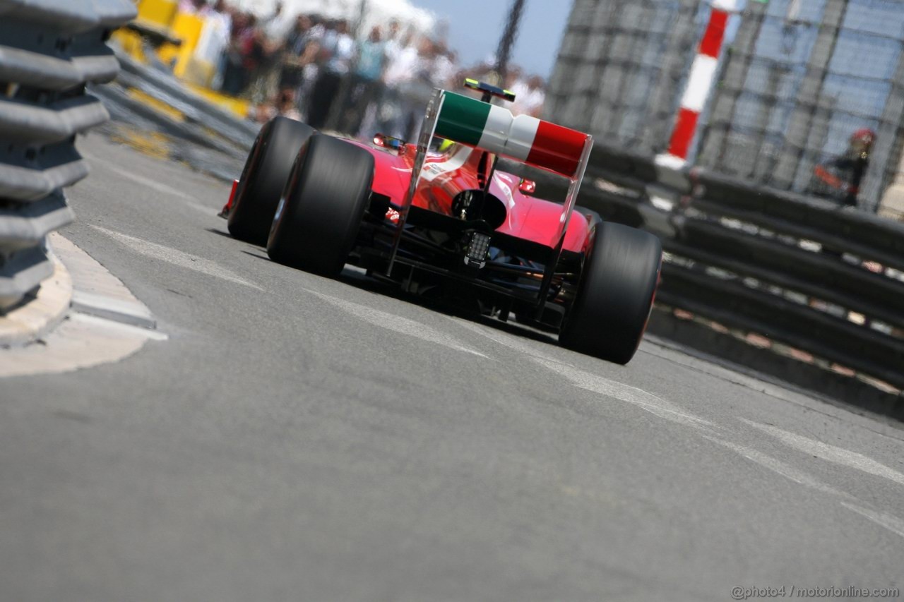 GP MONACO, 26.05.2011- Second Practice Session, Felipe Massa (BRA), Ferrari, F-150 Italia 