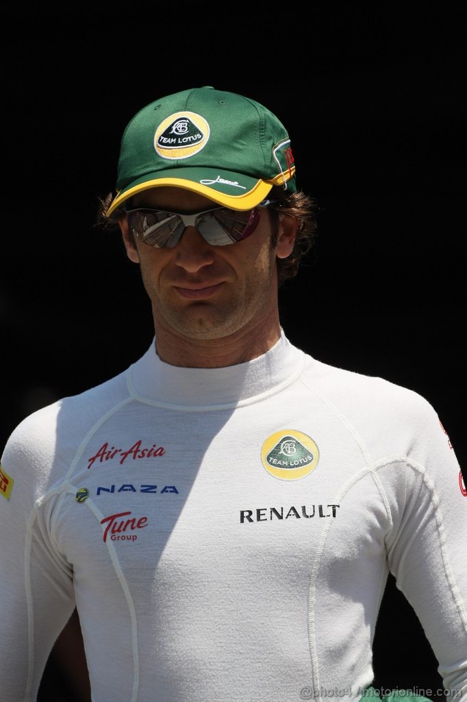 GP MONACO, 26.05.2011- Second Practice Session, Jarno Trulli (ITA), Team Lotus, TL11 