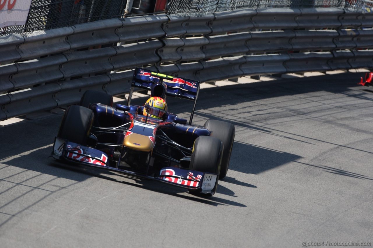 GP MONACO, 26.05.2011- Second Practice Session, Jaime Alguersuari (SPA), Scuderia Toro Rosso, STR6 