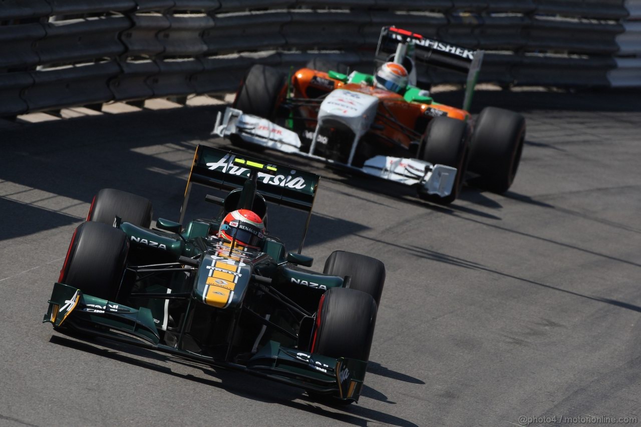 GP MONACO, 26.05.2011- Second Practice Session, Jarno Trulli (ITA), Team Lotus, TL11 