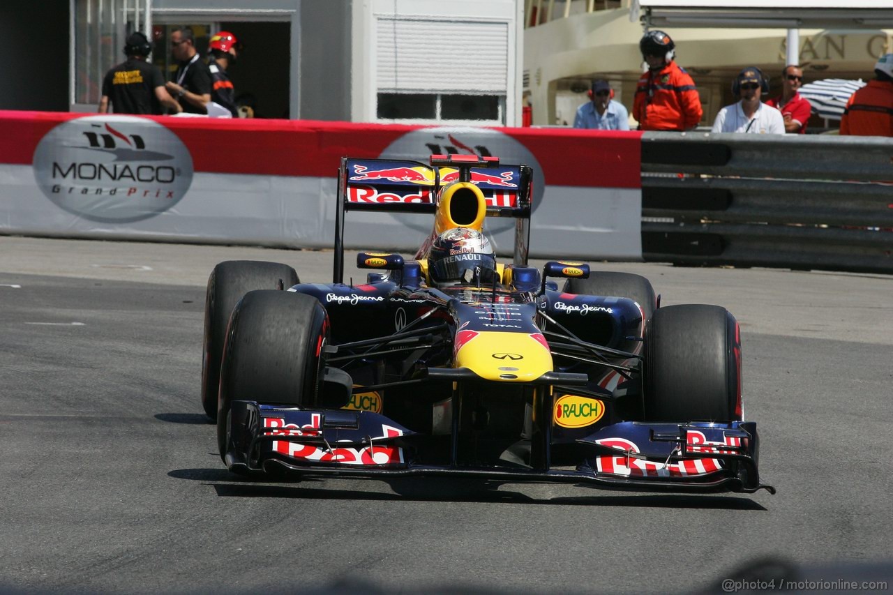 GP MONACO, 26.05.2011- Second Practice Session, Sebastian Vettel (GER), Red Bull Racing, RB7 