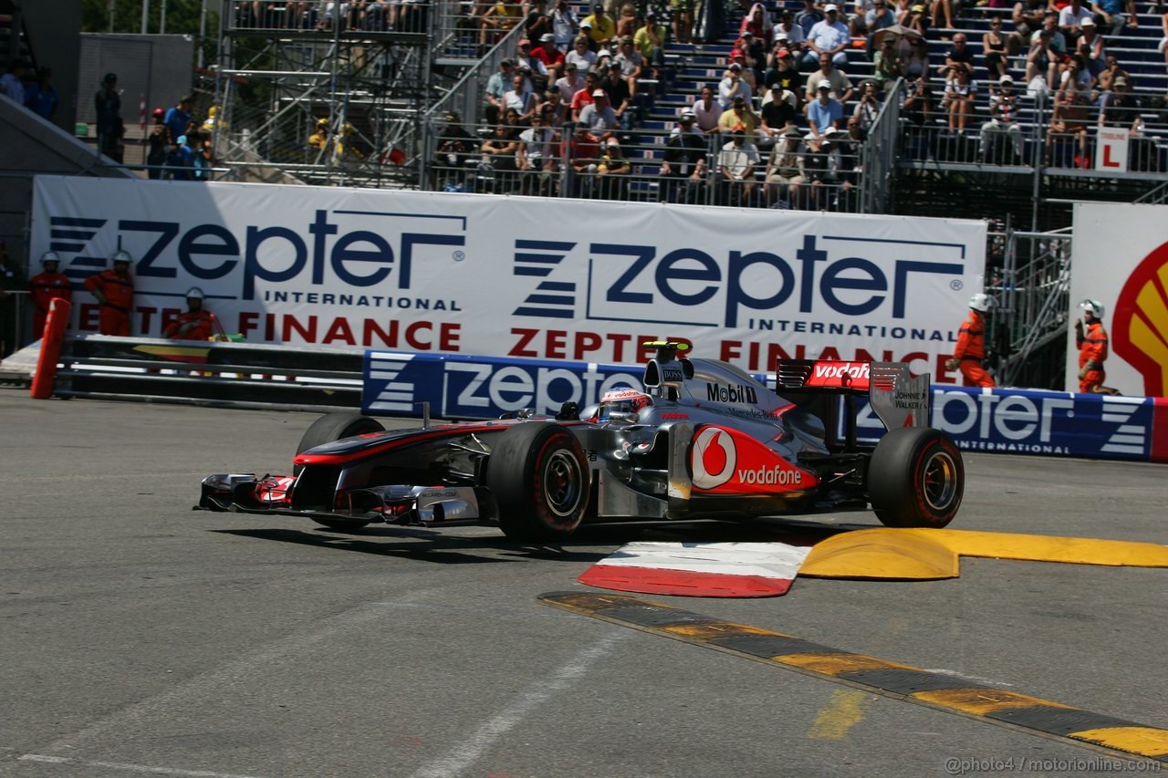 GP MONACO, 26.05.2011- Second Practice Session, Jenson Button (GBR), McLaren  Mercedes, MP4-26 