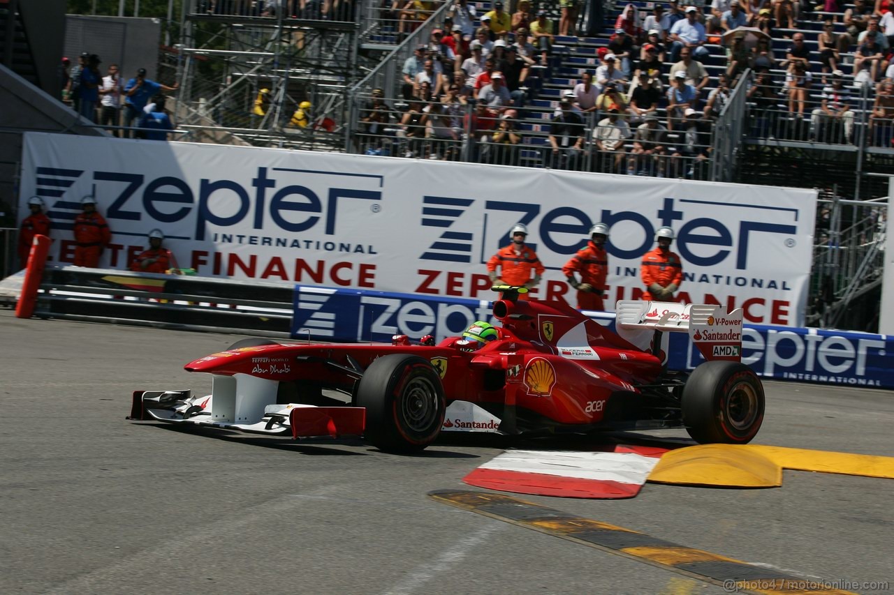 GP MONACO, 26.05.2011- Second Practice Session, Felipe Massa (BRA), Ferrari, F-150 Italia 