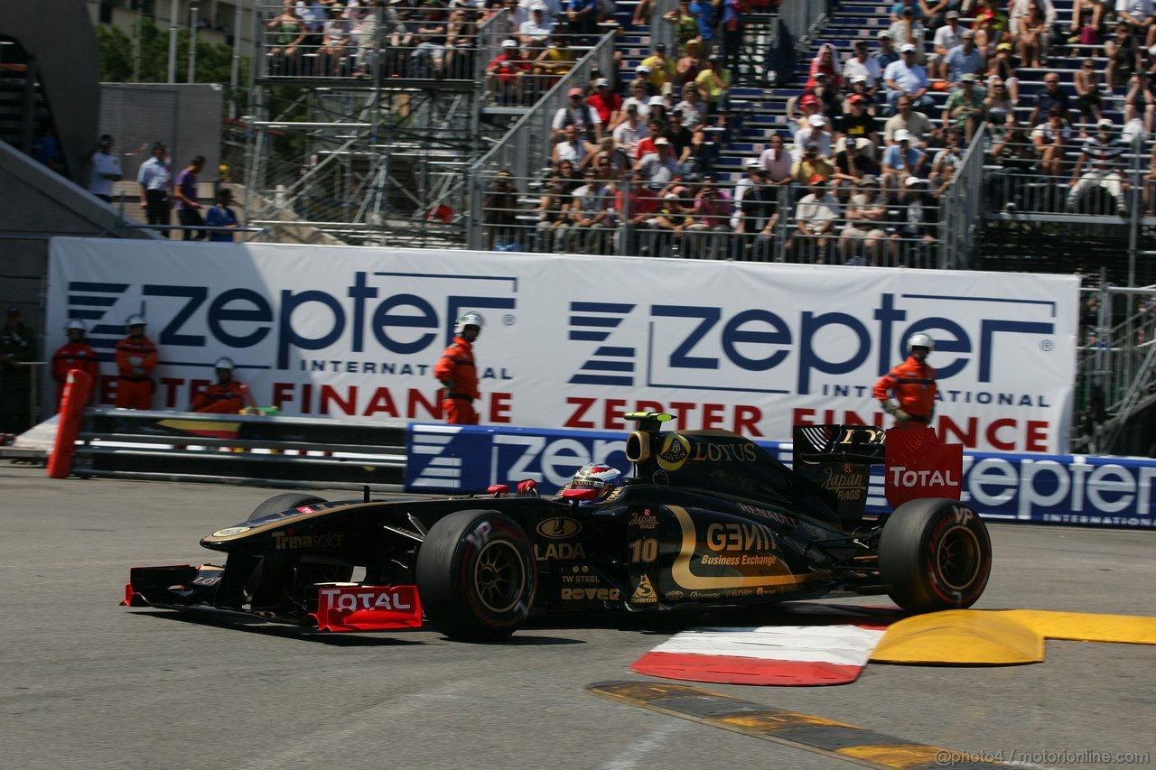 GP MONACO, 26.05.2011- Second Practice Session, Vitaly Petrov (RUS), Lotus Renault GP, R31 