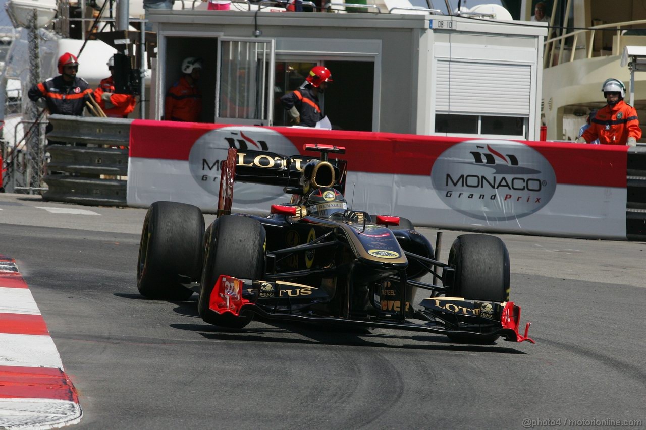 GP MONACO, 26.05.2011- Second Practice Session, Nick Heidfeld (GER) Lotus Renault GP R31  