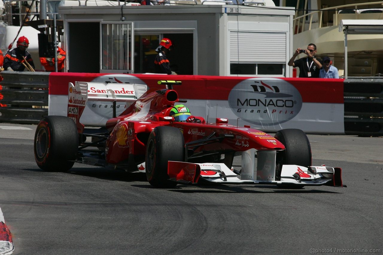 GP MONACO, 26.05.2011- Second Practice Session, Felipe Massa (BRA), Ferrari, F-150 Italia 