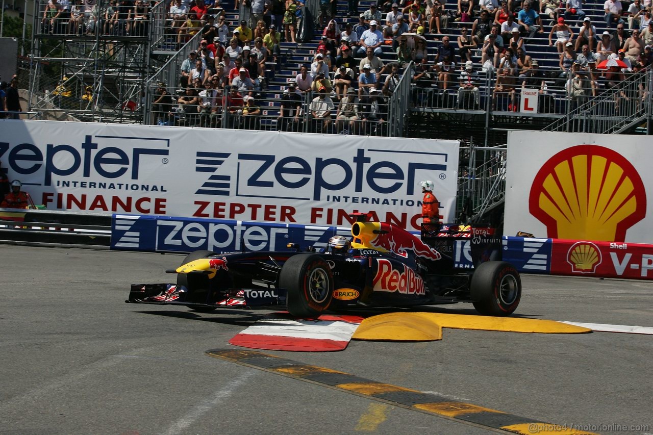 GP MONACO, 26.05.2011- Second Practice Session, Sebastian Vettel (GER), Red Bull Racing, RB7 