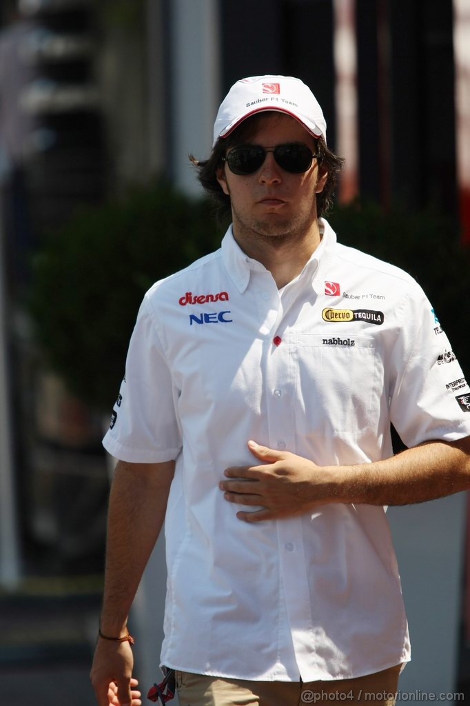 GP MONACO, 26.05.2011- Second Practice Session, Sergio Pérez (MEX), Sauber F1 Team C30 