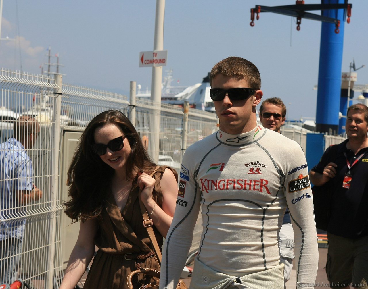 GP MONACO, 26.05.2011- Second Practice Session, Paul di Resta (GBR) Force India VJM04 