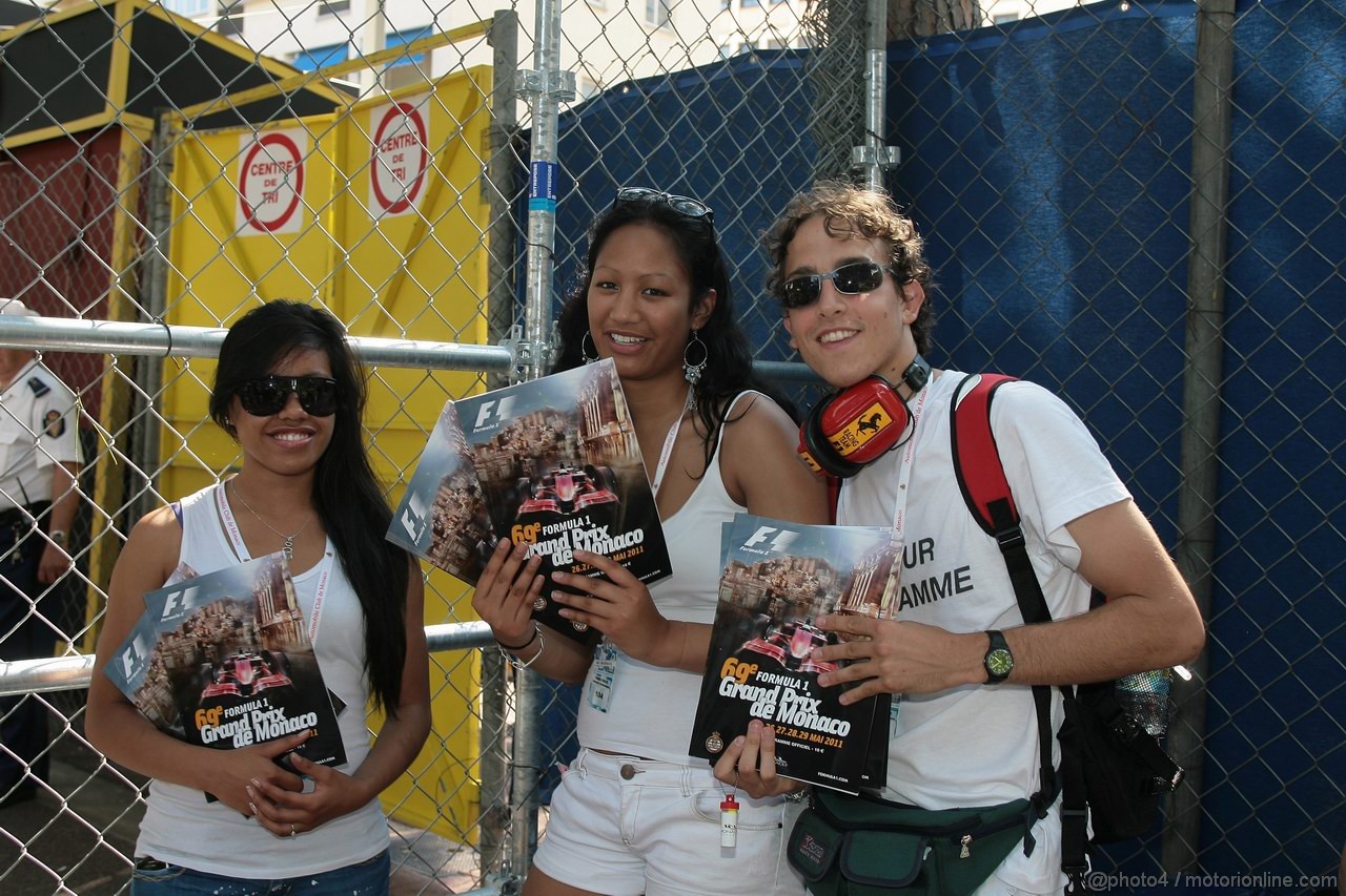 GP MONACO, 26.05.2011- Ragazzas