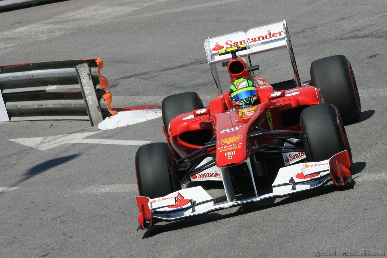 GP MONACO, 26.05.2011- Second Practice Session, Fernando Alonso (ESP), Ferrari, F-150 Italia 