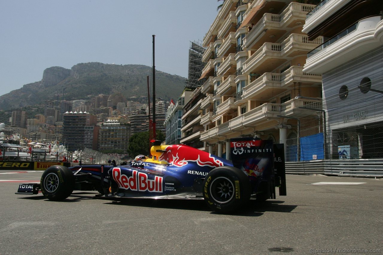 GP MONACO, 26.05.2011- Second Practice Session, Sebastian Vettel (GER), Red Bull Racing, RB7 