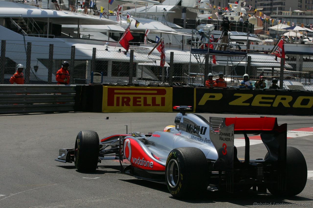 GP MONACO, 26.05.2011- Second Practice Session, Lewis Hamilton (GBR), McLaren  Mercedes, MP4-26 